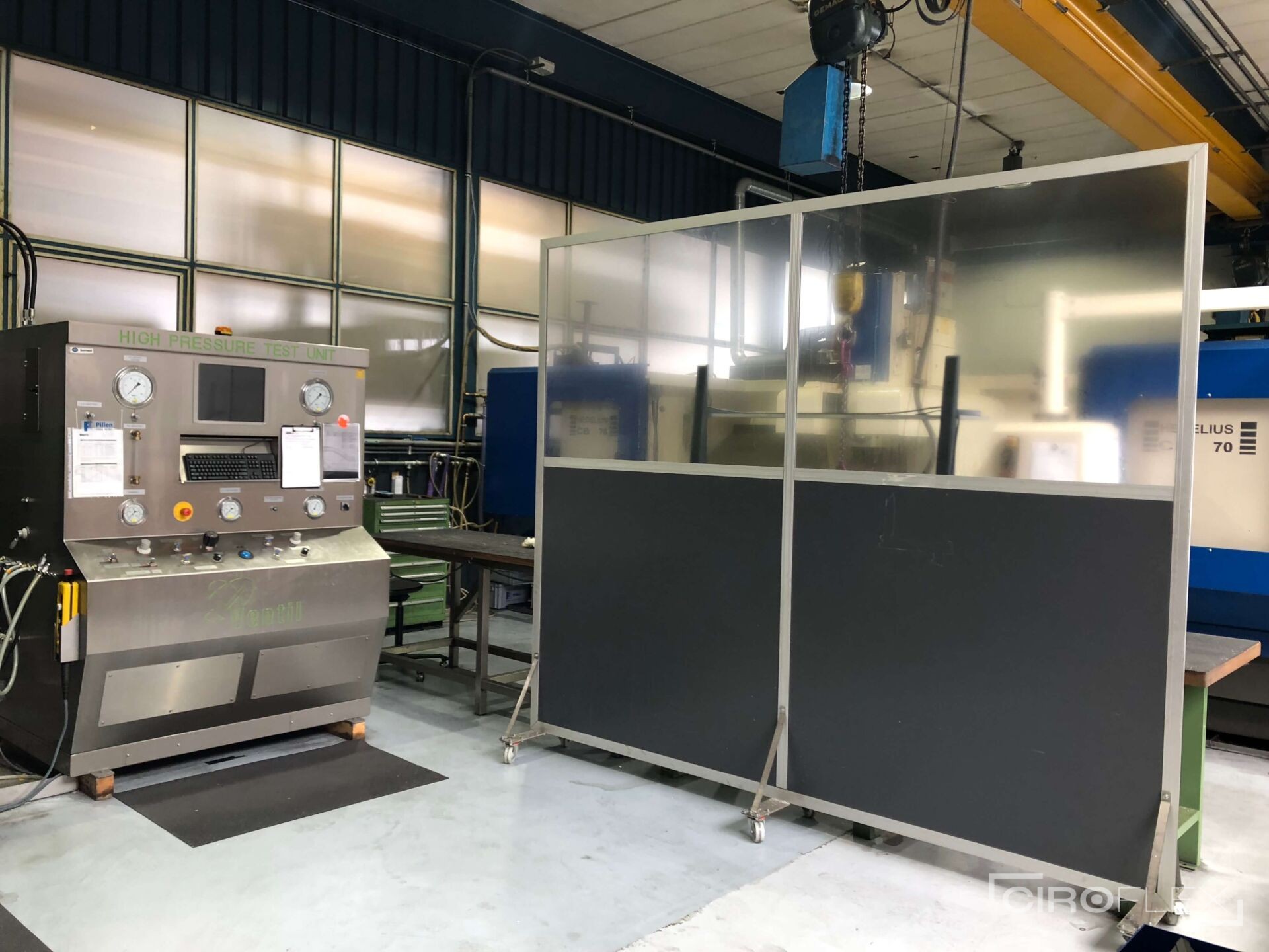 industriele scheidingswand productie