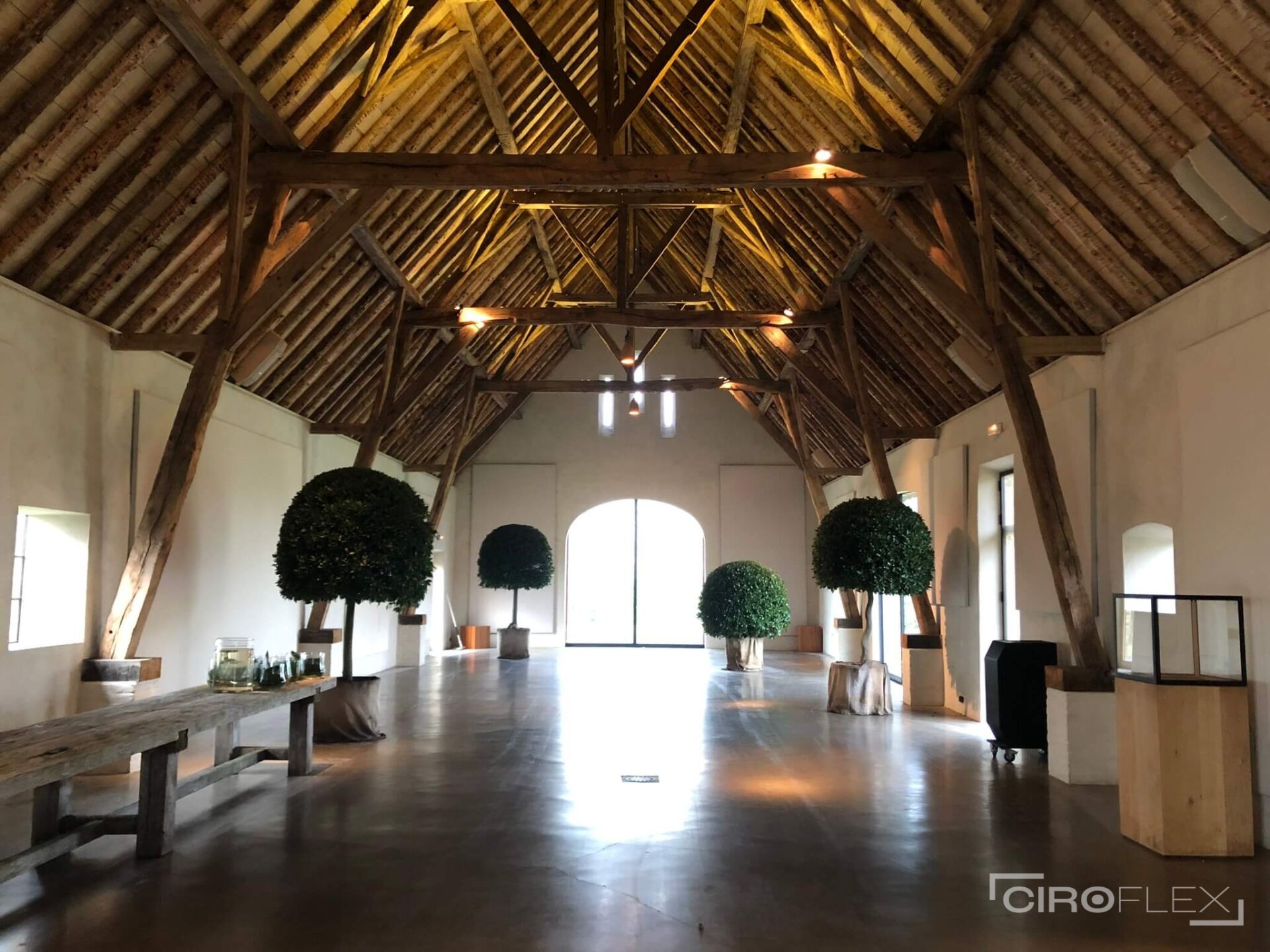 Geluiddempende akoestische wandpanelen trouw - evenementen locatie