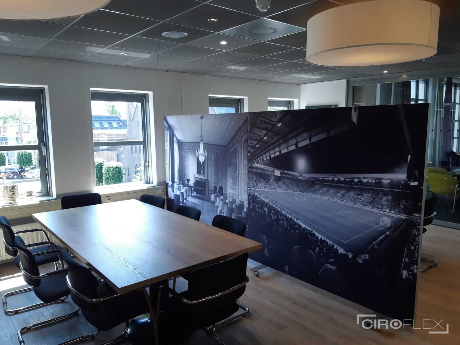 mobiele scheidingswand akoestisch Gemeente Heerenveen (1)